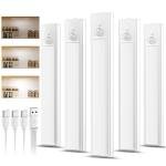 5 Pack Rechargeable LED Motion Sensor Cabinet Lights