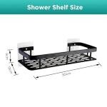 Adhesive No-Drill Shower Caddy Organizers - 2-Pack