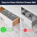 Waterproof Shelf and Drawer Liners - Grey 30x200cm