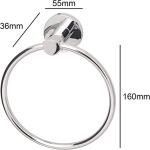 Stainless Steel Towel Ring for Bathroom & Kitchen