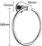 Lerkely Stainless Steel Towel Ring for Bath