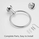 Stainless Steel Towel Ring for Bathroom & Kitchen
