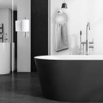Stainless Steel Bathroom Towel and Paper Holder Set