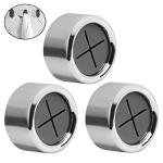 3-Pack Adhesive Round Towel Holders – No Drilling