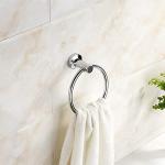 Lerkely Stainless Steel Towel Ring for Bath
