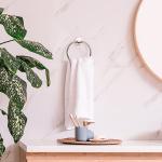 Stainless Steel Towel Ring for Bathroom & Kitchen