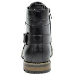Bruno Marc Classic Men's Black Boots, Size 10