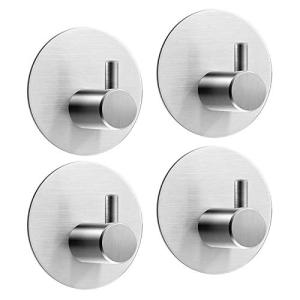 Heavy Duty Self Adhesive Hooks - 4 Pack