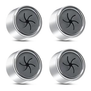 Alyvisun 4-Pack Self-Adhesive Towel Hooks