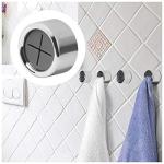 3-Pack Adhesive Round Towel Holders – No Drilling