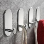 Taozun Stainless Steel Towel Rail with Hooks