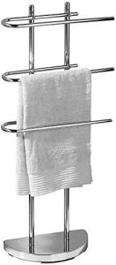 Raxter Curved Stainless Steel Towel Stand and Rack