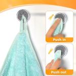 Alyvisun 4-Pack Self-Adhesive Towel Hooks