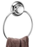 No-Drill Stainless Steel Towel Ring for Bathroom