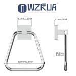 Stylish Chrome Towel Ring for Bathroom Decor