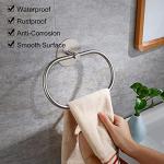 Self-Adhesive Stainless Steel Towel Holder