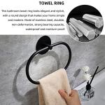 Self-Adhesive Stainless Steel Towel Holder