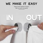 2-Pack Round Adhesive Towel Holders