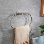Self-Adhesive Stainless Steel Towel Holder