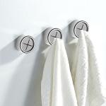2-Pack Round Adhesive Towel Holders