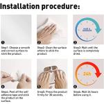 Self-Adhesive Stainless Steel Towel Holder