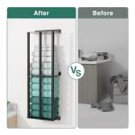 Stylish 2-Tier Wall Mounted Towel Rack