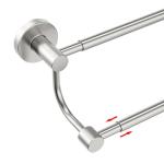 BESy Adjustable Stainless Steel Towel Rack