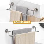 BESy Adjustable Stainless Steel Towel Rack