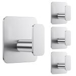 Heavy-Duty Self-Adhesive Hooks - 4 Pack