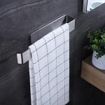 YIGII 26CM Self-Adhesive Towel Holder Rail