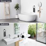 Matt Black Stainless Steel Towel Holder for Home