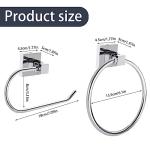 2-Pack Stainless Steel Toilet Roll Holders