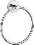 Stainless Steel Circular Towel Ring, 6.3 Inch