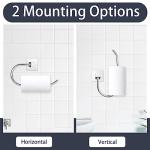 2-Pack Stainless Steel Toilet Roll Holders