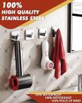 Heavy Duty Self Adhesive Hooks Set - 5 Pack