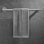 Stainless Steel 12-Inch Towel Holder in Silver