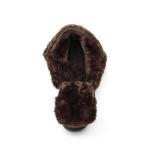 SANNAX Men's Warm Winter Snow Boots - Brown