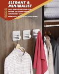 Heavy Duty Self Adhesive Hooks Set - 5 Pack
