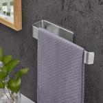 Stainless Steel Self-Adhesive Towel Holder 25cm