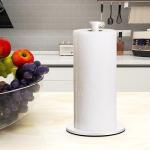 Stylish White Countertop Paper Towel Holder