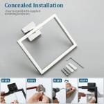 Sayayo Chrome Wall-Mounted Towel Holder