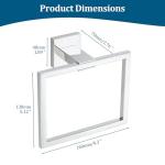 Sayayo Chrome Wall-Mounted Towel Holder