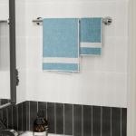 Wall-Mounted Stainless Steel Towel Rail 50.8cm