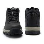 Men's Waterproof Hiking Boots - Black Mid-Top