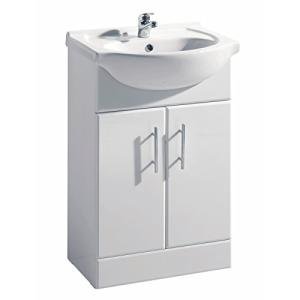 Linx High Gloss Bathroom Vanity Sink Cabinet