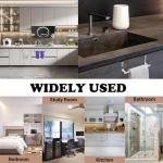 2-Piece Silver Over-Door Towel Rack