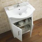 Linx High Gloss Bathroom Vanity Sink Cabinet