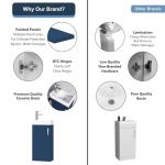Belofay 400mm Floor-Standing Bathroom Vanity Unit