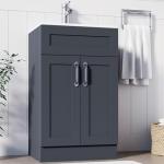 BELOFY 500mm Gray Floor Standing Bathroom Vanity