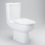 Ceramic Vanity Sink Unit with Toilet Set